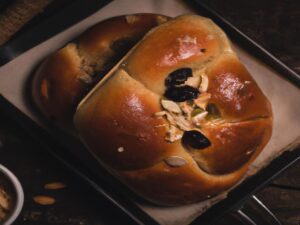 South African chakalaka bread dish