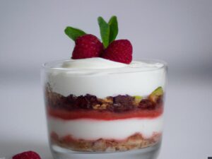 South African trifle dish